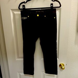 Michael Kors, black Capri gold studs